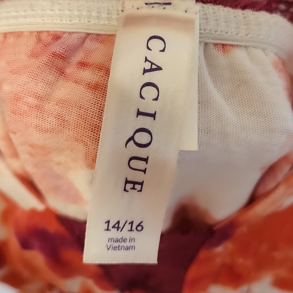 Lane Bryant Cacique Night Gown Size 14/16 - Picture 5 of 6